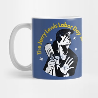 Jerry Lewis Telethon / 80s Vintage Look Mug